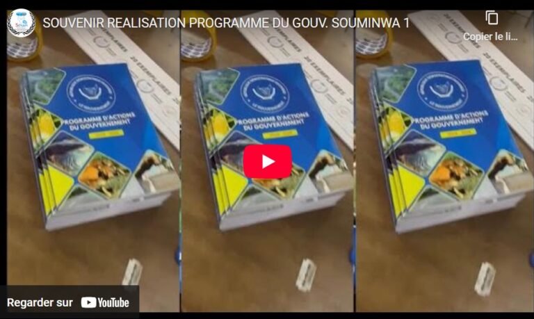 Produire au pays, pour le pays » : le SENAPI, une solution pour réduire les dépenses publiques